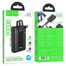 Hoco Power Bank 20000mAh with cable (J162A)
