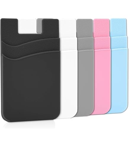 Silicone cards bag with sticker ( 2pc)